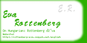 eva rottenberg business card